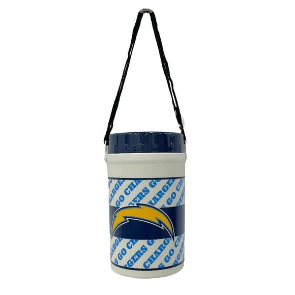 NFL Los Angeles Chargers Plastic Thermos with Strap, 1 Liter - Picture 6 of 7